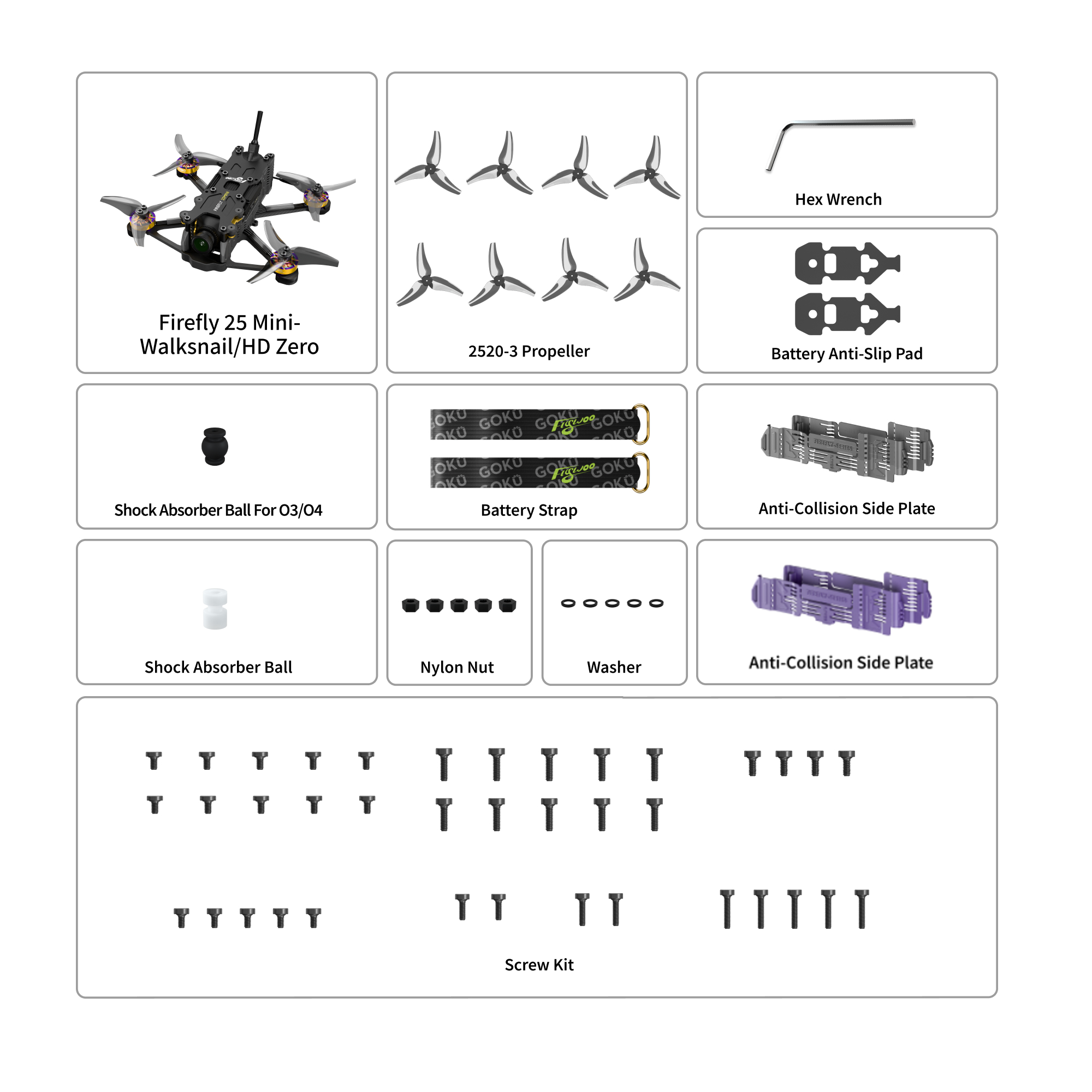 Firefly 20PRO 4S / 25MINI 3S HDZero Micro Drone-FLYWOO