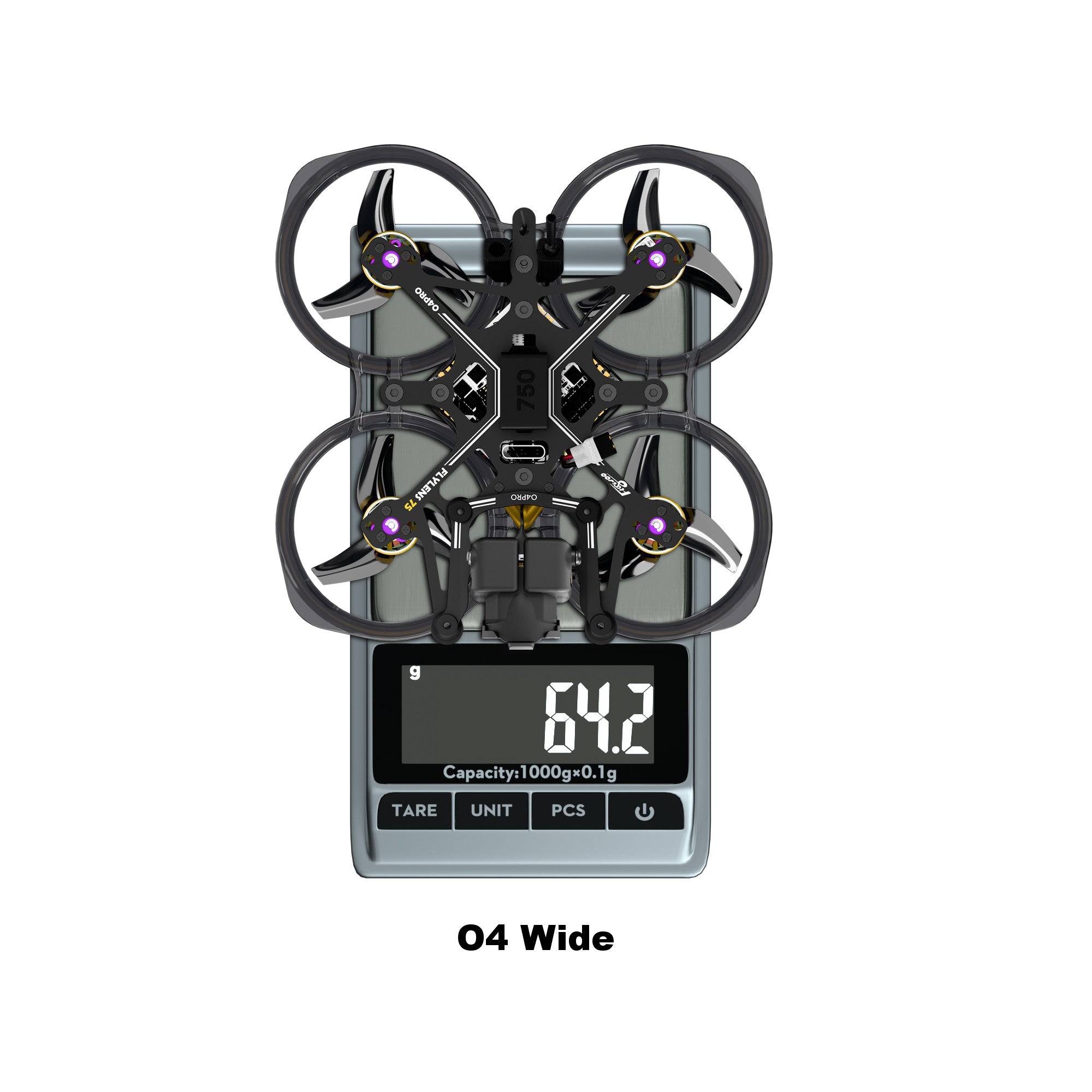 Flylens 75 HD O4 Wide 2S Whoop FPV Drone-FLYWOO