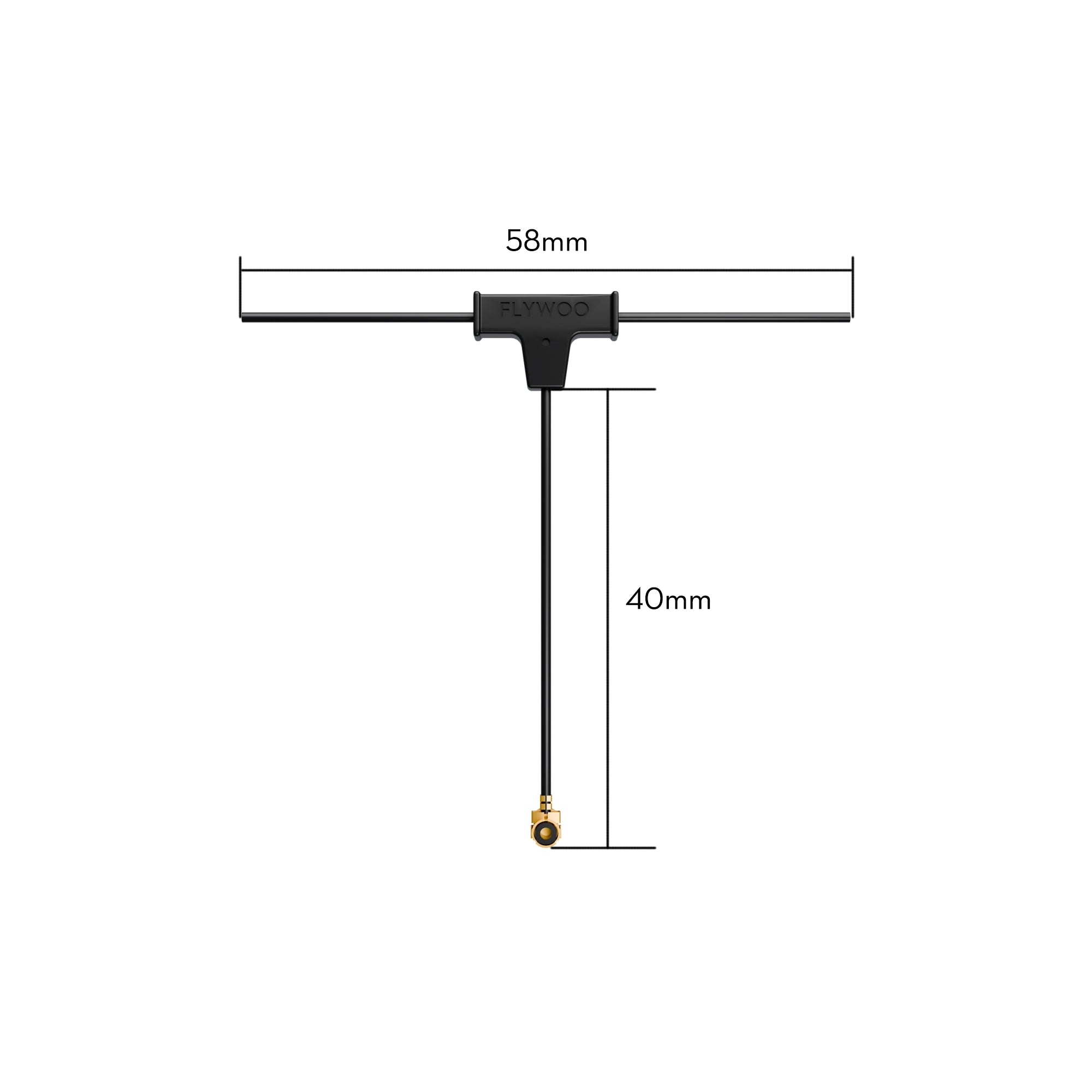Flywoo ELRS 2.4g Minimortal PCB T Antenna UFL-FLYWOO