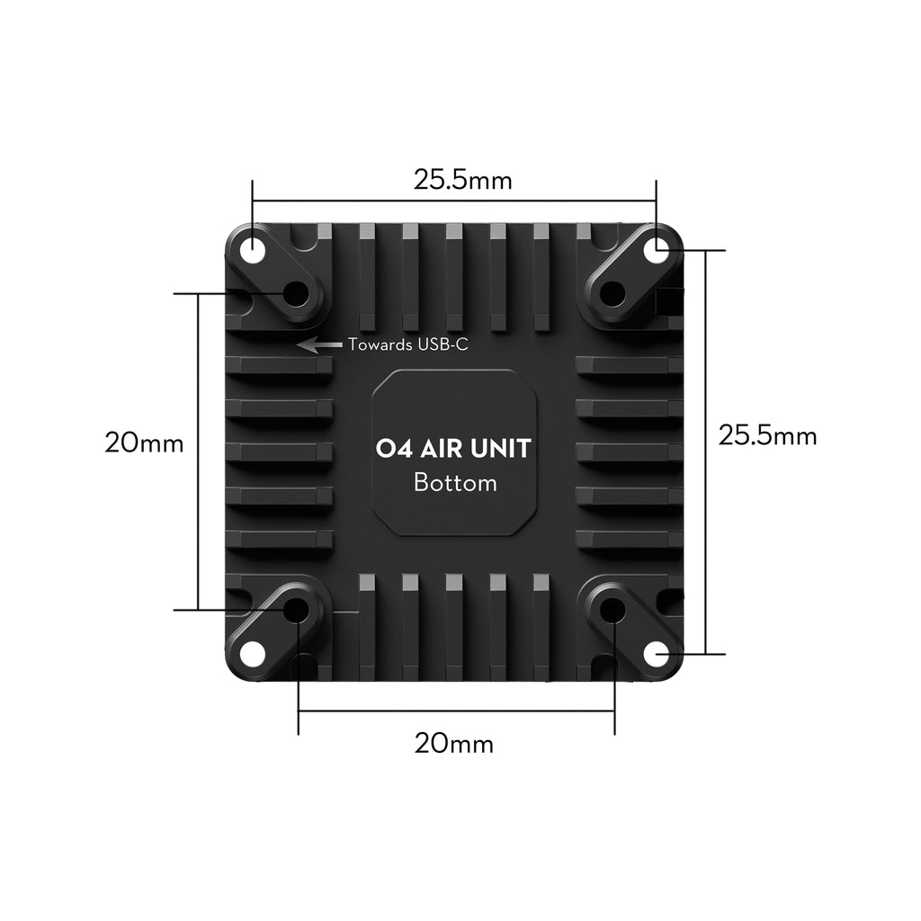 Flywoo O4 Air Unit Cooling CNC Kit-FLYWOO
