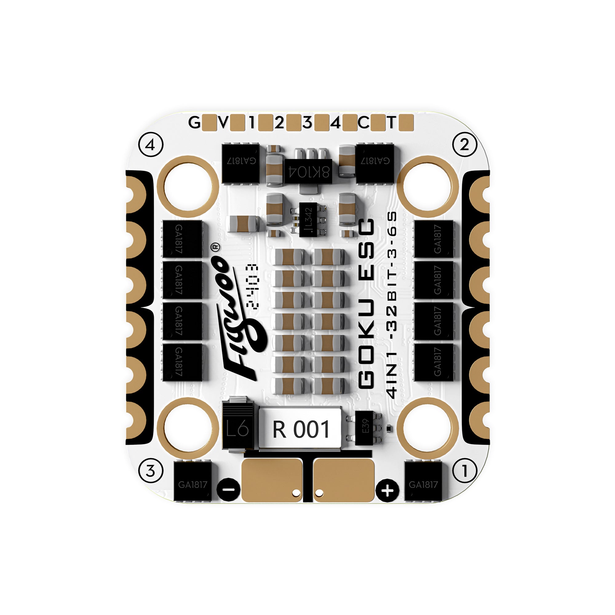 GOKU G45M 32BIT 128K 3-6S 45A ESC (20x20)-FLYWOO