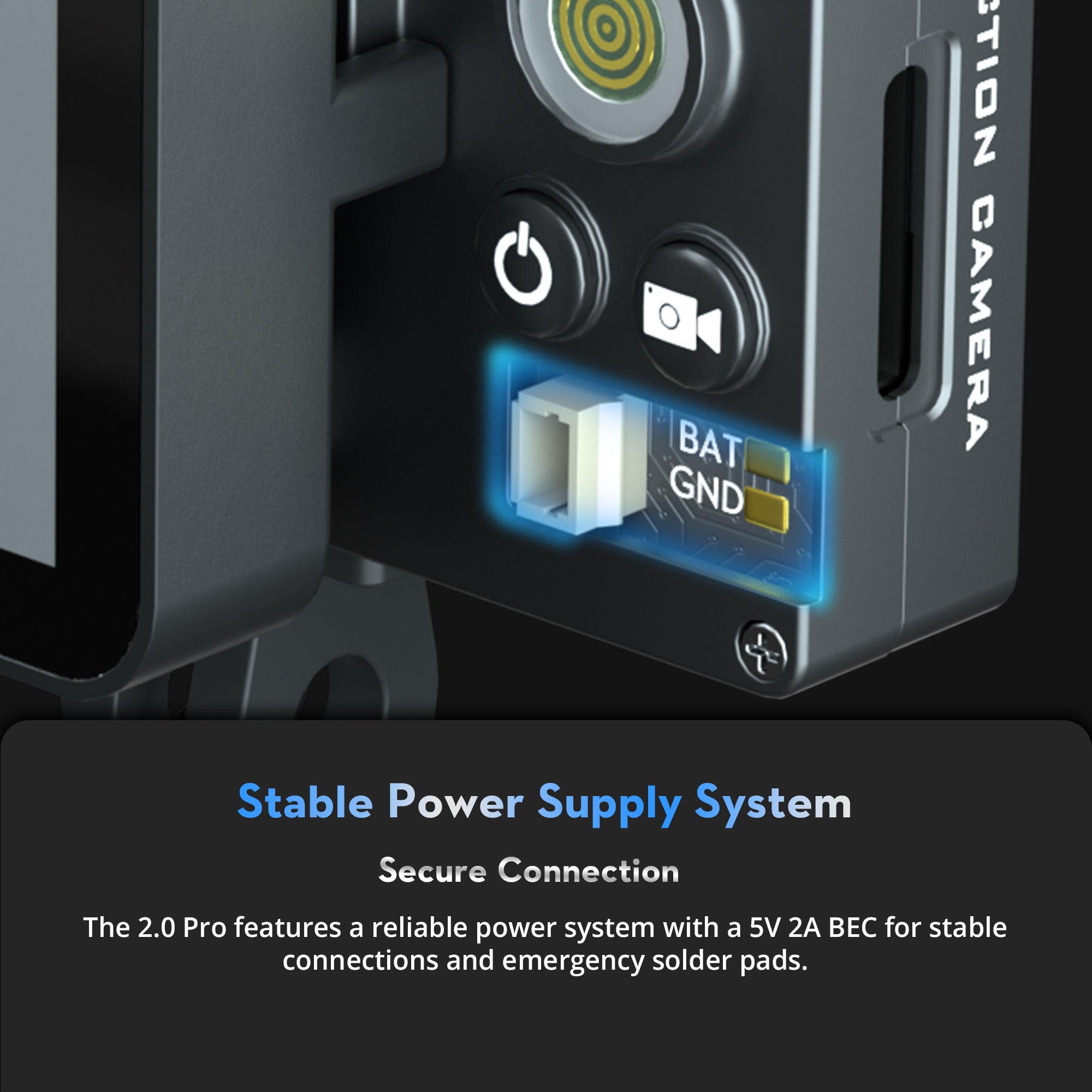 Flywoo Naked Gopro Action Camera V2 GP9 / GP10 / GP11 / GP12 / GP13 Pro -FLYWOO