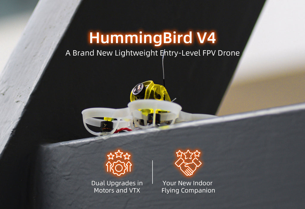 NewBeeDrone HummingBird V4 BNF 30000KV穿越機65mm競速無人機 商品主圖