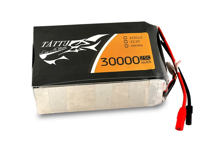 【TATTU格氏】16000/22000mAh 6S 22.2V高壓植保全防測繪無人機鋰電池