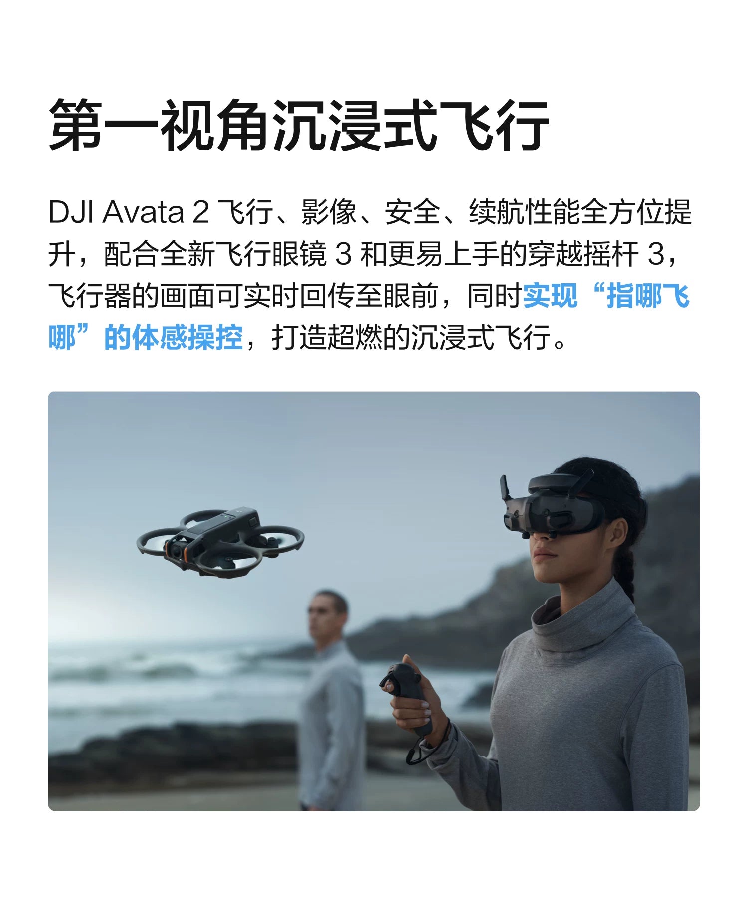 【DJI大疆】Avata 2 暢飛套裝（三電版）新春攝影季3/3~3/16