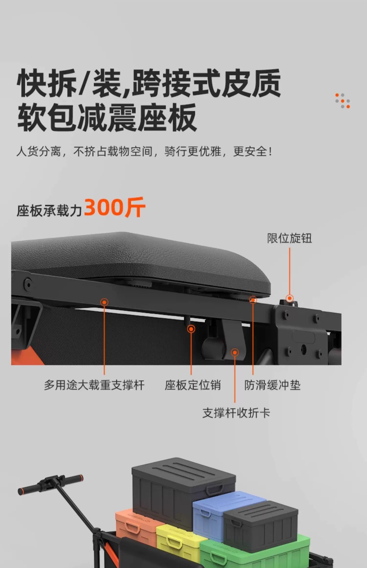 電動露營車 WISELD GT3 運動版 世界首款可騎乘電動摺疊拖車
