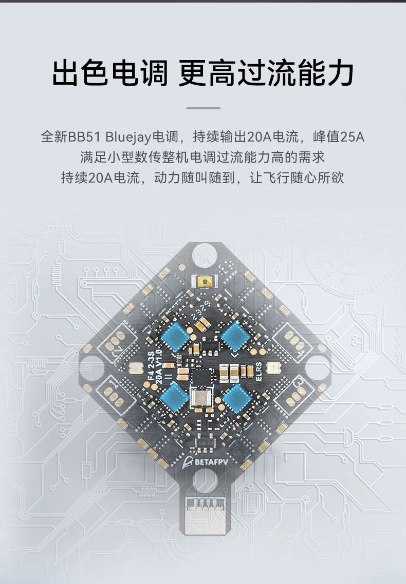 【BETAFPV百達】F4 2-3S 20A AIO FC V1
