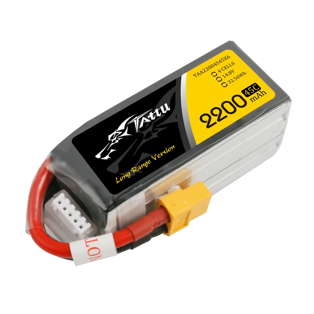 【TATTU格氏】2200mah  45C  14.8V  4S1P ｜FPV鋰電池