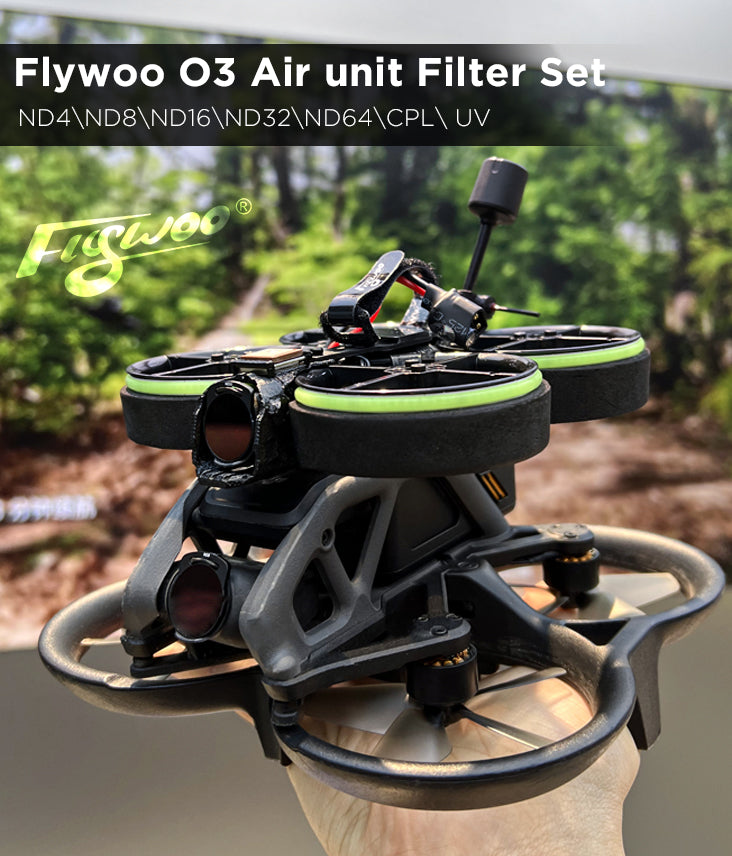Flywoo DJI O3 Air Unit Filters Set (7PCS) - ND CPL UV-FLYWOO