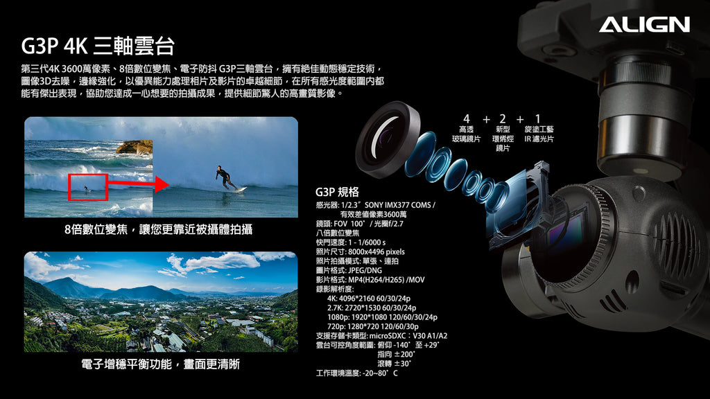 【ALIGN亞拓】M460SE空拍任務無人機 價格依官網為準