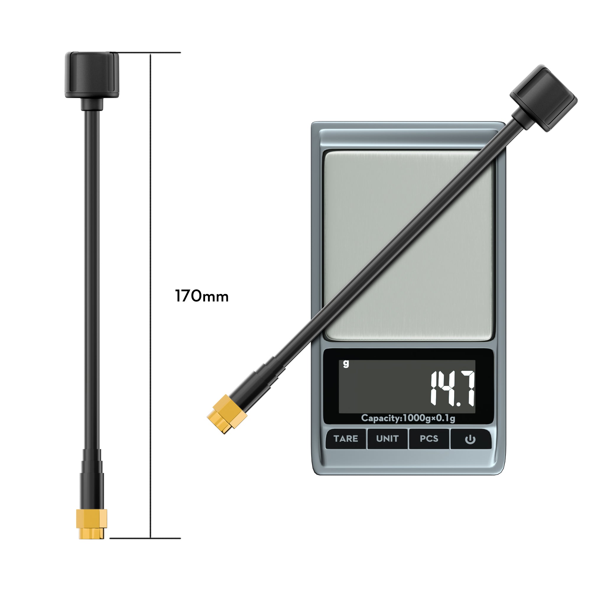 Flywoo LDS 5.8GHz UFL / SMA Antenna -LHCP-FLYWOO