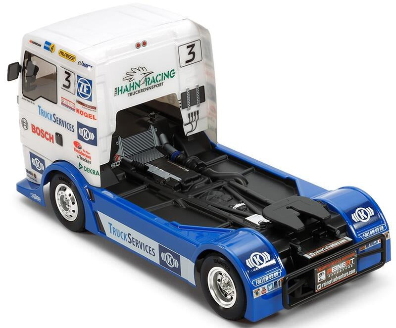 TAMIYA 田宮 1/14 MAN TGS 卡車賽車：Team Hahn Racing (TT-01 Type-E 底盤) 遙控組裝車 58632