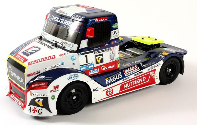 【田宮 TAMIYA】1/14 BUGGYRA FAT FOX 歐洲卡車大賽 遙控聯結車 (TT-01E 底盤) 經典重現