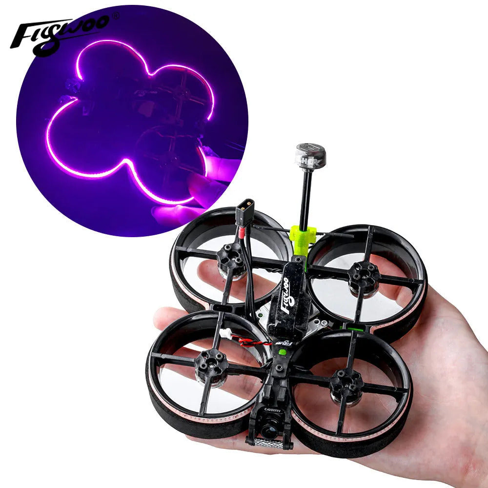 【Flywoo】CineRace20 V2 Neon Led DJI HD DJI polar nano 夜視  2inch