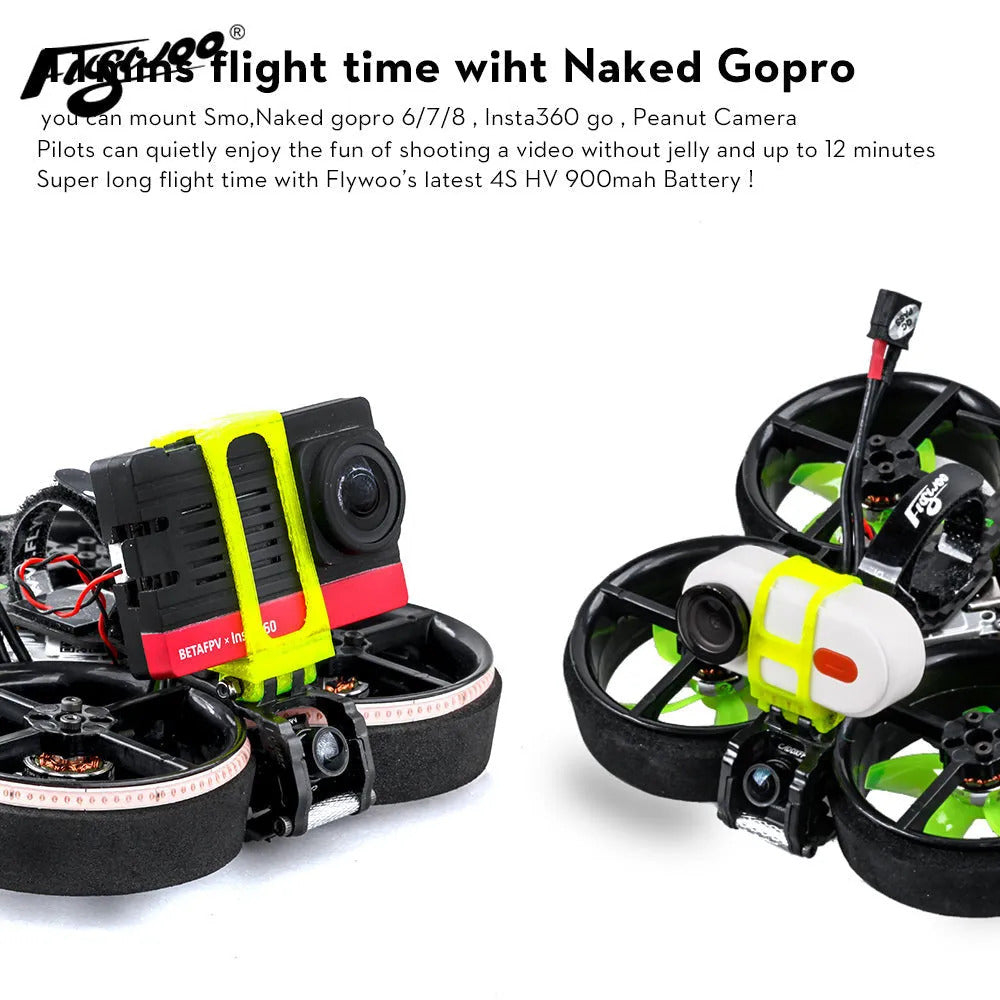 【Flywoo】CineRace20 V2 Neon Led DJI HD DJI polar nano 夜視  2inch