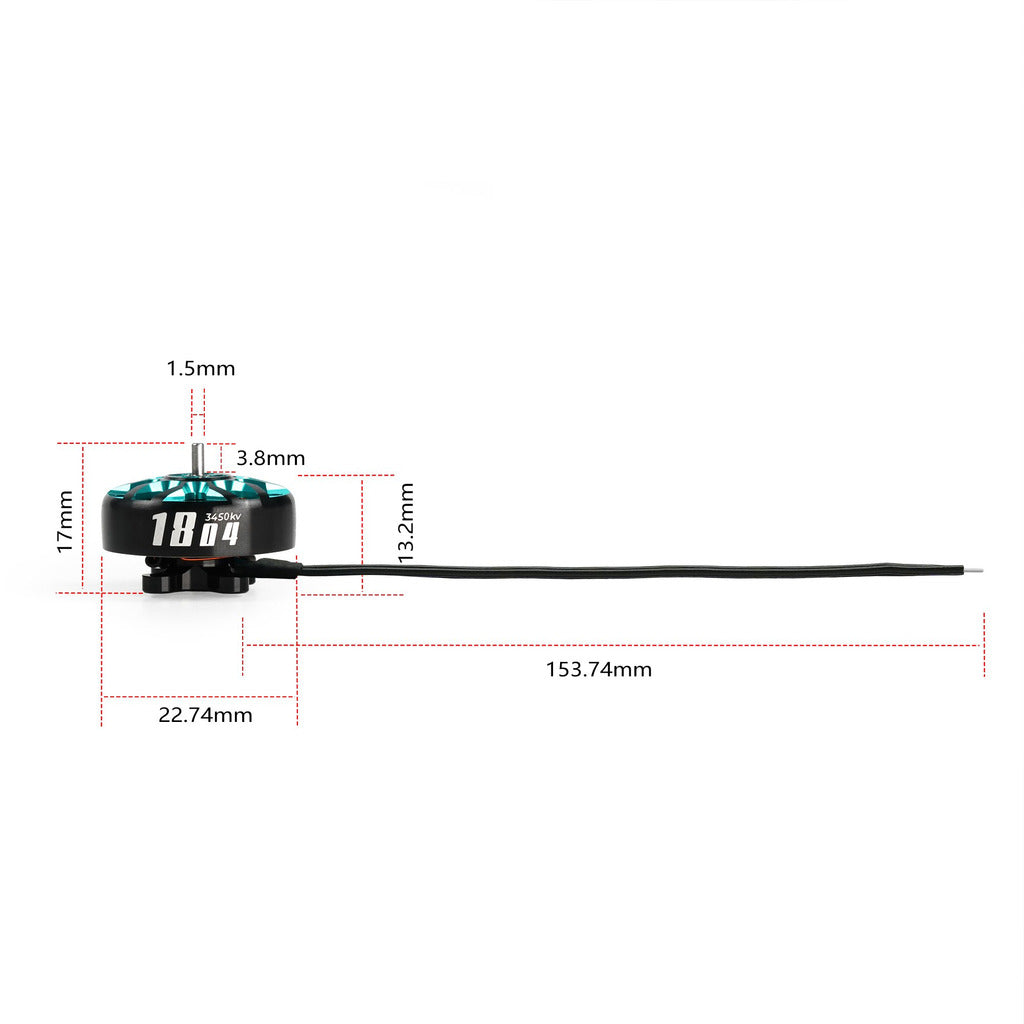 【GEPRC格普】SPEEDX2 1804 2450KV Motor 1pcs (cinebot30適用)
