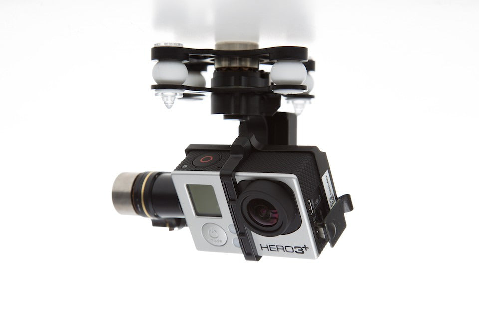 Zenmuse H3-3D穩定器：即插即用設計，完美支援GoPro Hero3