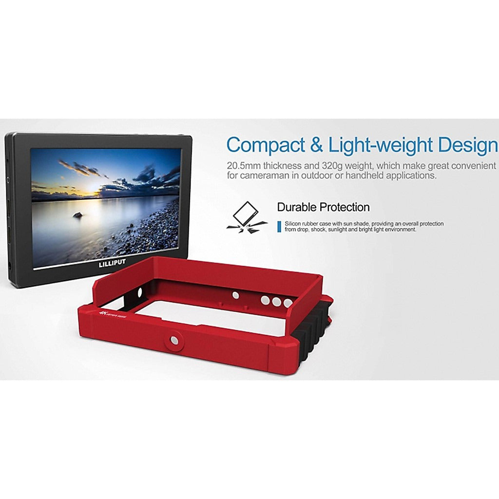 LILLIPUT利利普 A7s 7吋LCD液晶螢幕 4K HDMI 攝像 監視器 顯示器 單眼 5D4 A7