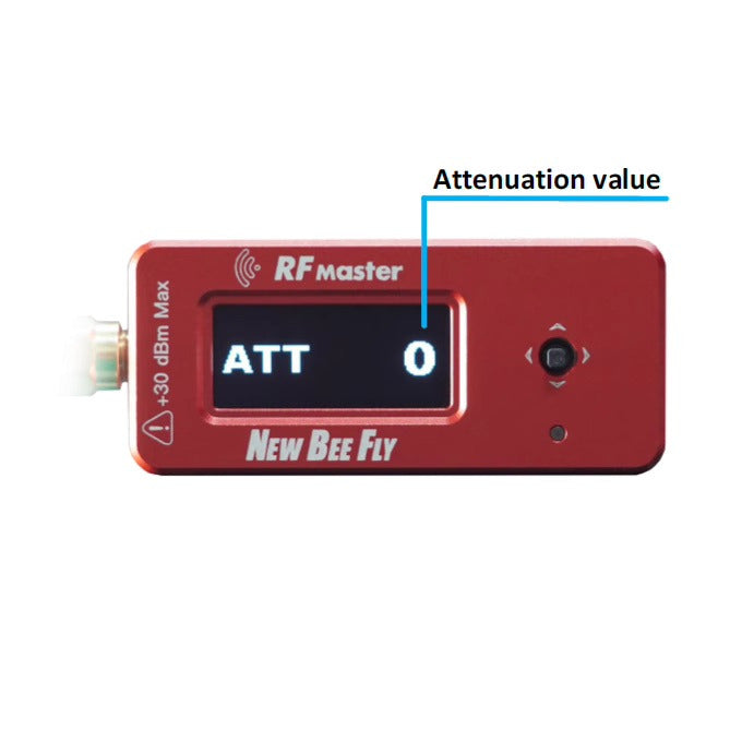 NEW BEE FLY RF master 多功能頻率測試器 V1.0 配備 USB-C 充電功能