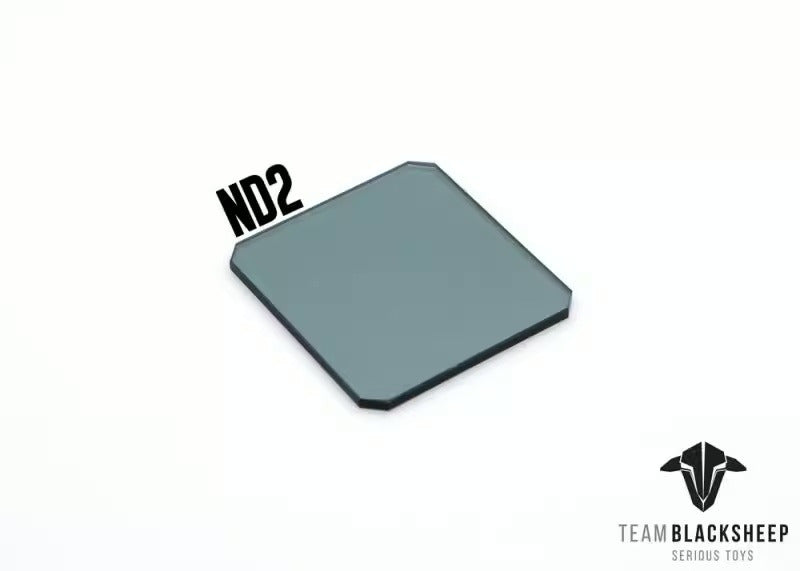 【Team BlackShee黑羊】ND2/4/8/16/32 FILTERS玻璃濾光片相容於GOPRO5/6/7