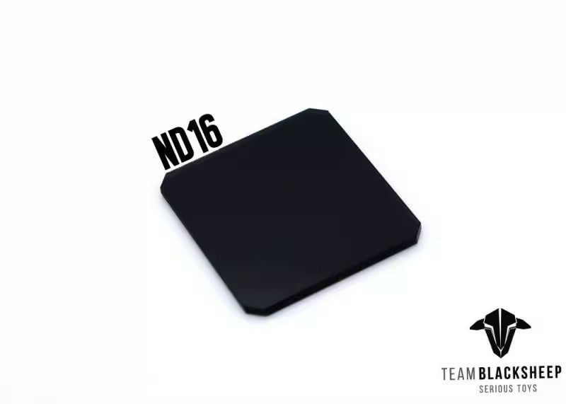 【Team BlackShee黑羊】ND2/4/8/16/32 FILTERS玻璃濾光片相容於GOPRO5/6/7