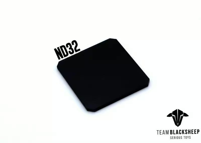 【Team BlackShee黑羊】ND2/4/8/16/32 FILTERS玻璃濾光片相容於GOPRO5/6/7