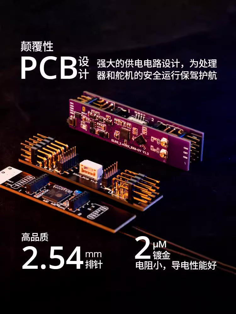 【RadioMaster】Radiomaster ER4/ER6/ER8GV ELRS PWM 接收機  2.4G 穩定訊號  固定翼 & 航模船用專用