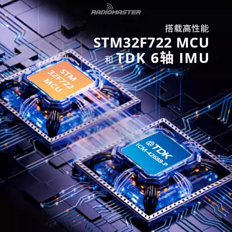 【RadioMaster】RadioMaster Nexus 無平衡翼控制器 – 堅固設計, 多接收器支援, 適用 250-700 直升機
