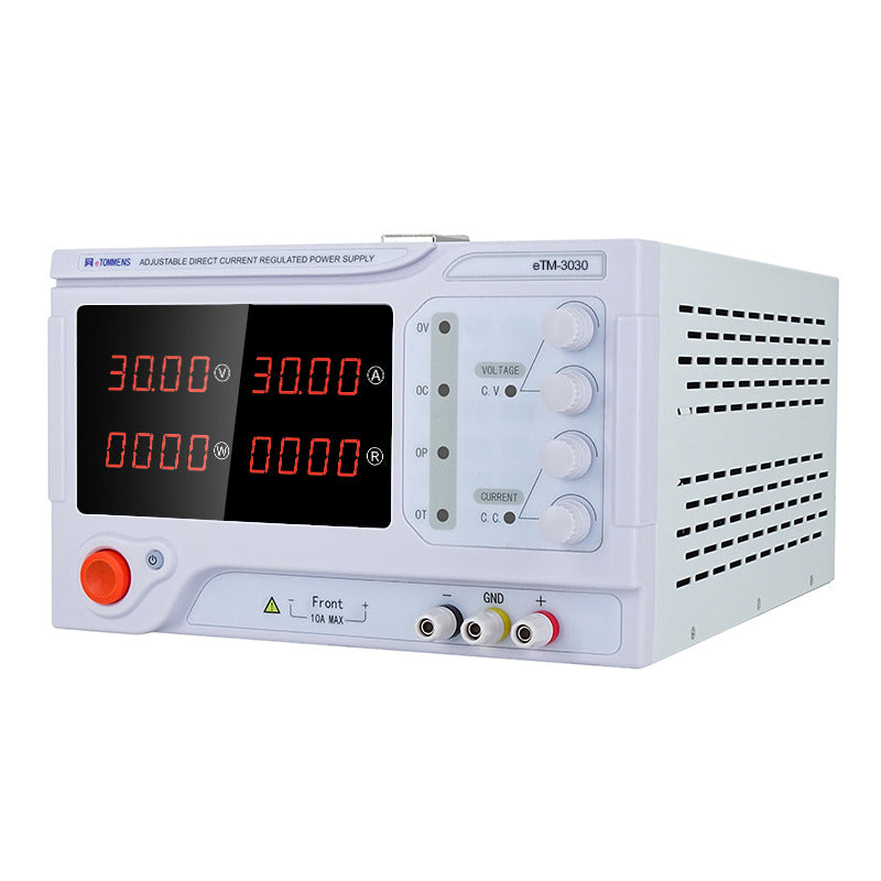 eTM-3030 4-Kob高功率桌上電源：0-30V 0-30A可變輸出，適用多種電子設備-3030 4-Kob 高功率 0-30V 0-30A 可變直流桌上型電源