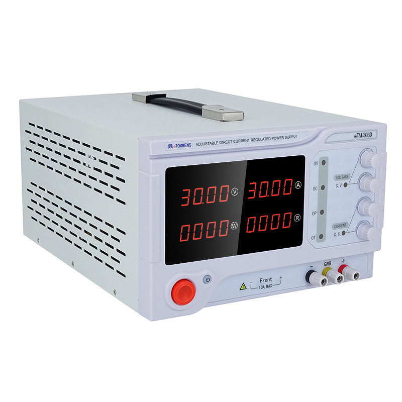 eTM-3030 4-Kob高功率桌上電源：0-30V 0-30A可變輸出，適用多種電子設備-3030 4-Kob 高功率 0-30V 0-30A 可變直流桌上型電源