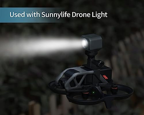 【Sunnylife】運動相機支架無人機燈支架燈適用於 DJI Avata for ACTION 2/ Insta360 GO 2/1 相機
