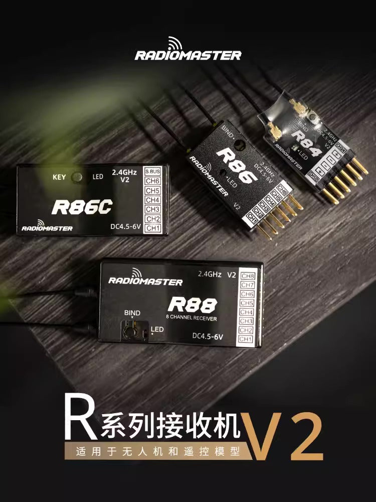 【RadioMaster】 R86C & R88｜接收機 0313更新