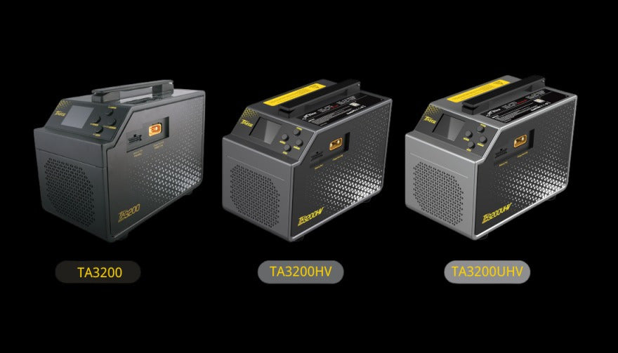TA3200 3200W/60A 雙通道智能充電器 (高壓版)  專業級無人機電池維護  6S-14S Lipo/LiHV/Li-ion/NiMH  快速充電 & 平衡