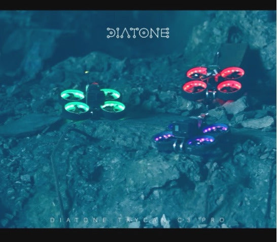 【DIATONE大通】MXC3 TAYCAN 涵道機透明圈透黑LED 改裝套件