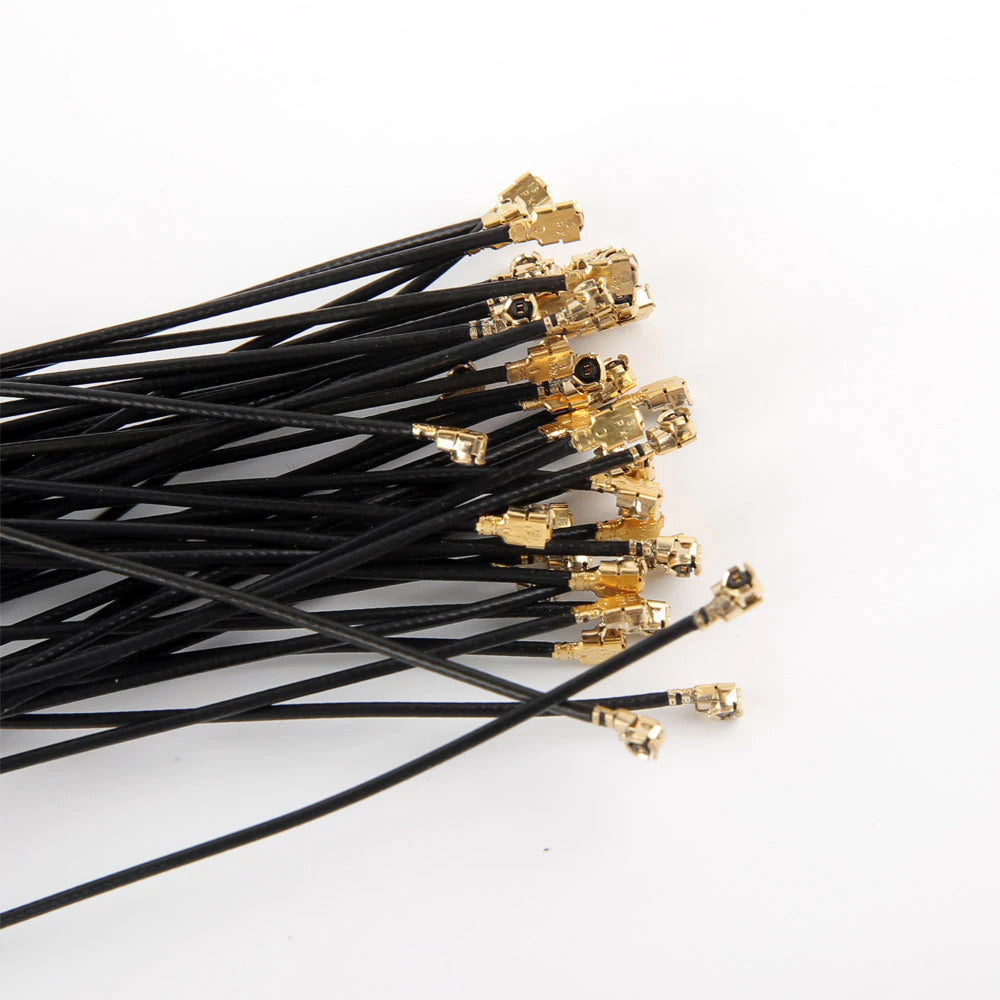IPEX圖傳天線5.8G 5G銅管天線航模穿越機IPEX介面1.13饋線 6.5mm