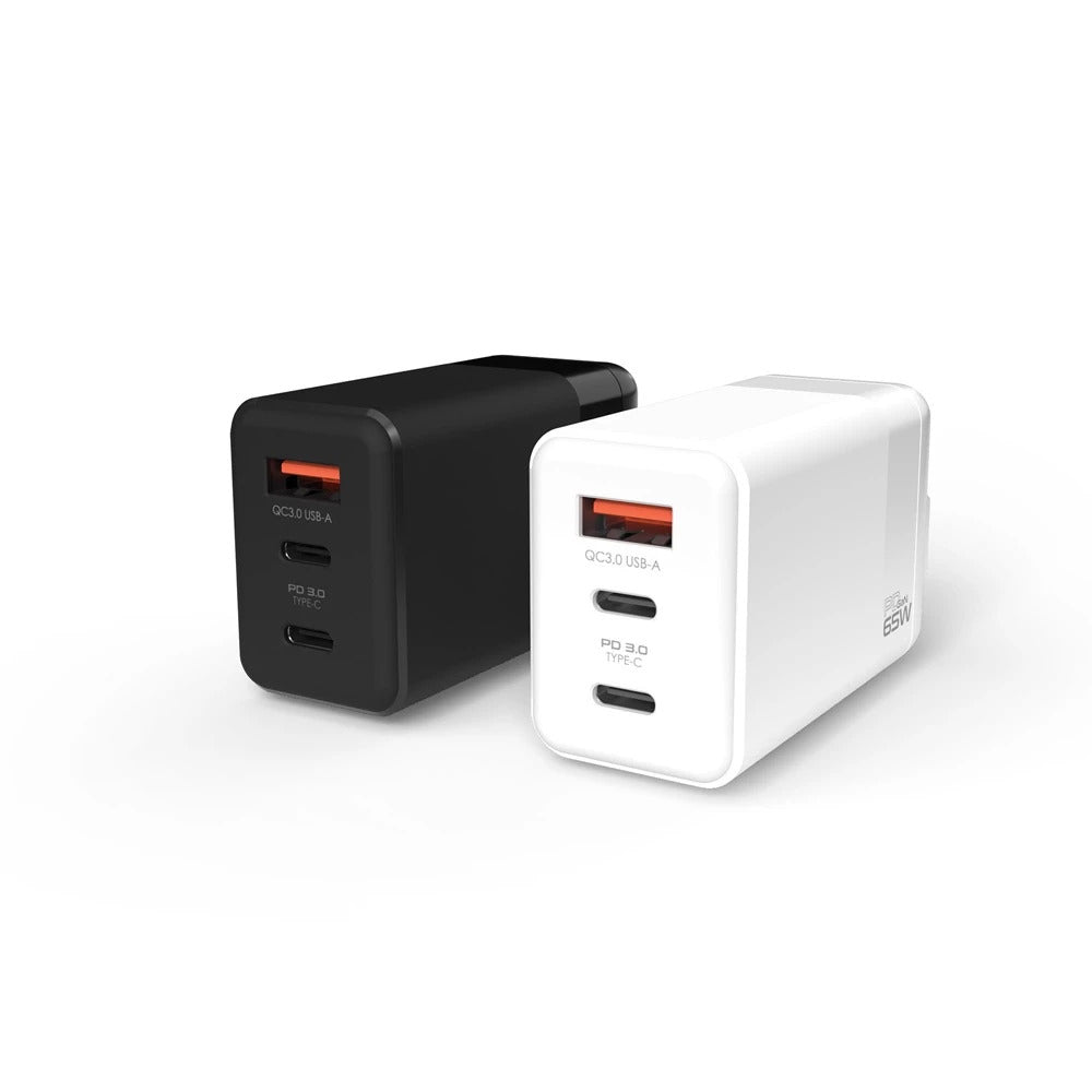 【ONPRO鴻普】UC-GAN65W 氮化鎵GaN 65W 3孔PD快充充電器