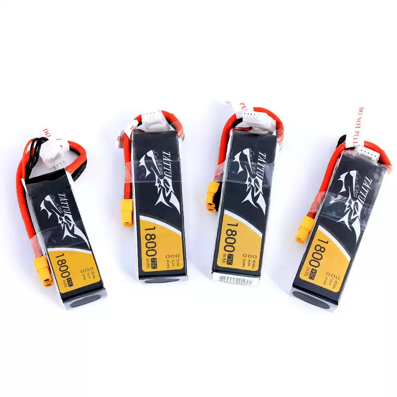 【TATTU格氏】1800mAh 高倍率  11.1/14.8V  遙控大容量高倍率鋰電池