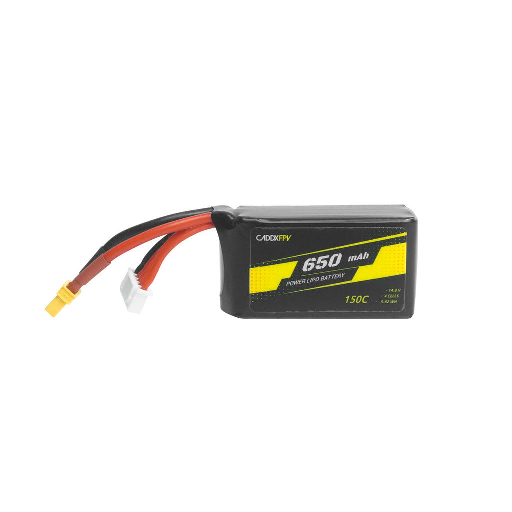 【CADDXFPV】650mAh 4S 14.8V 150C FPV 鋰電池