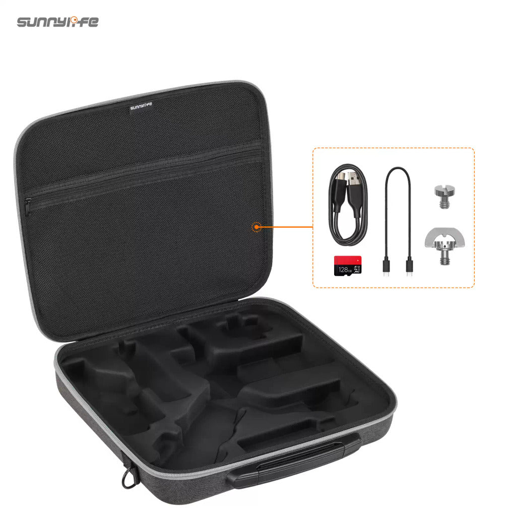 【Sunnylife】RS 4 Mini 專用收納包｜DJI手持穩定器適用｜防潑水大容量套裝包