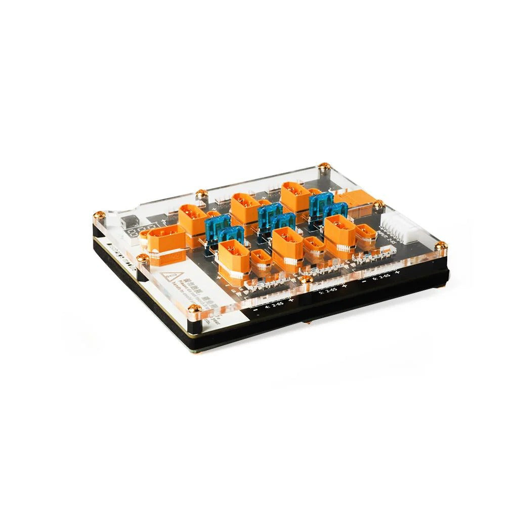 HGLRC Thor 6-Port 40A LiPo Balance Charger Board, 2-6S XT60/XT30, Built-in Discharger