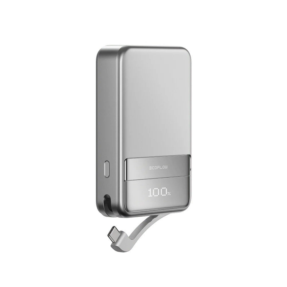 EcoFlow RAPID 10000mAh 快充磁吸行動電源｜磁力吸附無線充電｜輕巧便攜旅遊必備