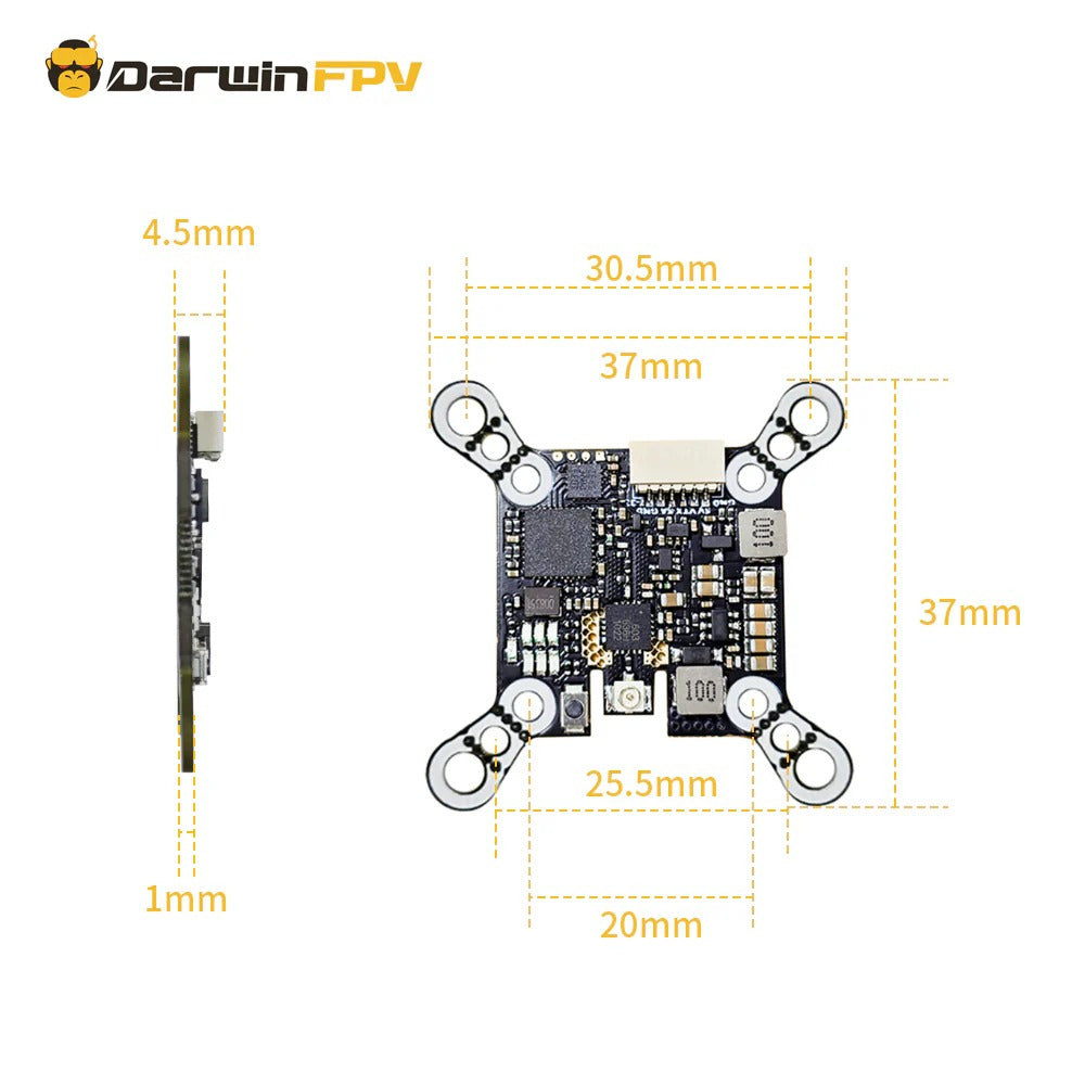 DarwinFPV 5.8G 40CH 1200mW Baby Ape VTX