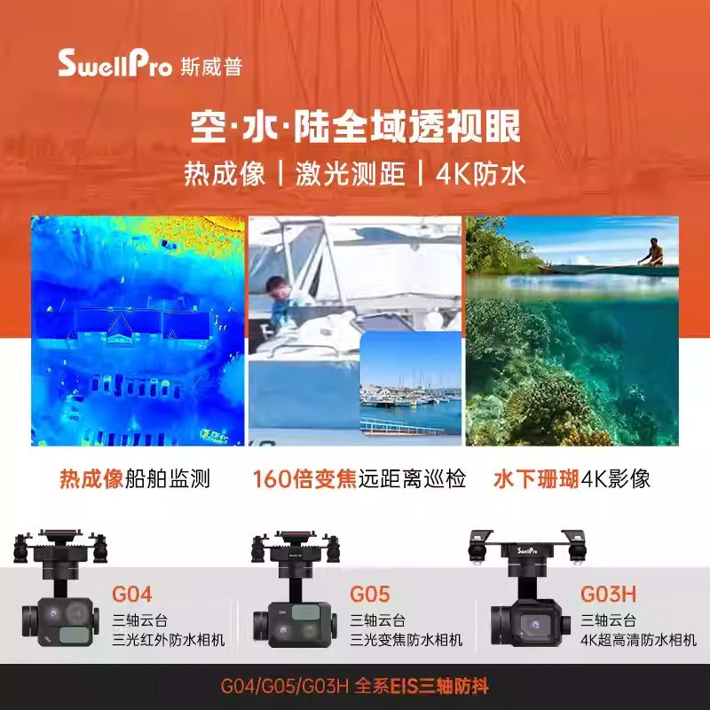 SwellPro斯威普水手4+/SD4+防水無人機