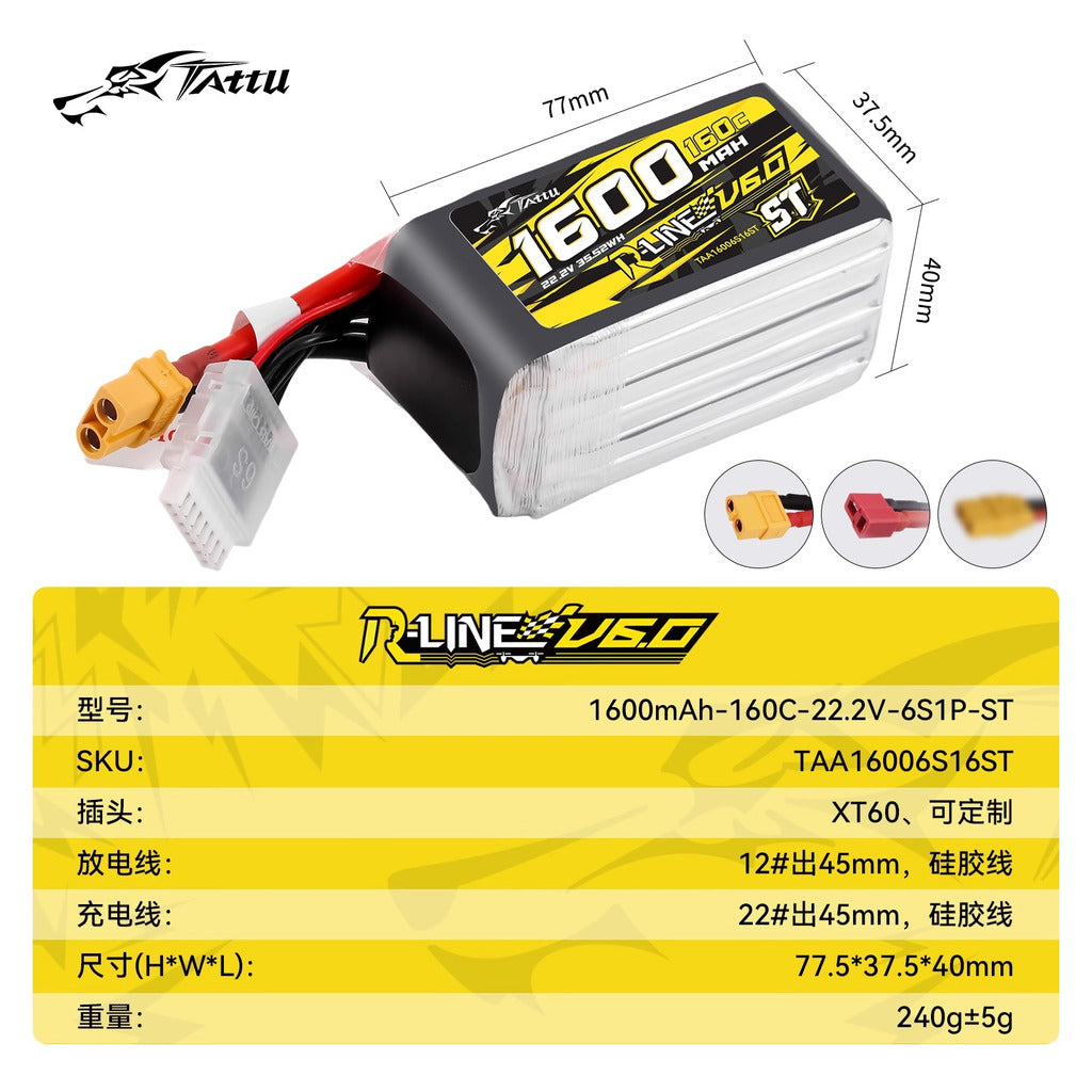 格氏電池 160C金磚 V6 6S LIPO 1480-1600mah