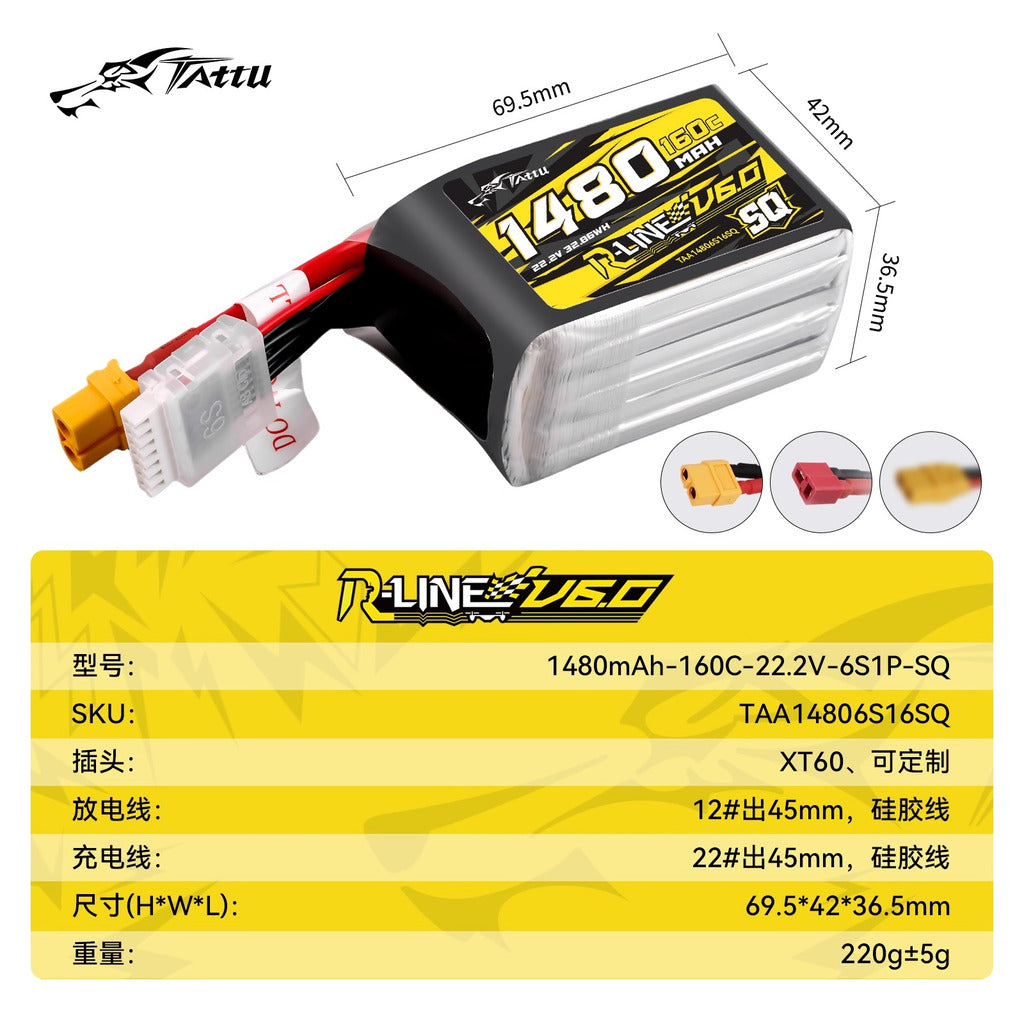 格氏電池 160C金磚 V6 6S LIPO 1480-1600mah