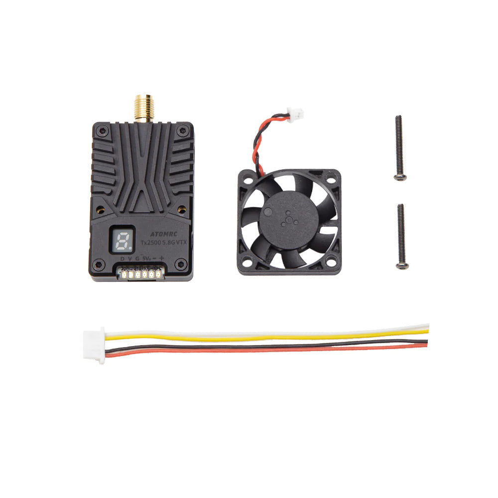 【ATOMRC】TX2500 2.5W 5.8G L.X Band VTX  圖傳