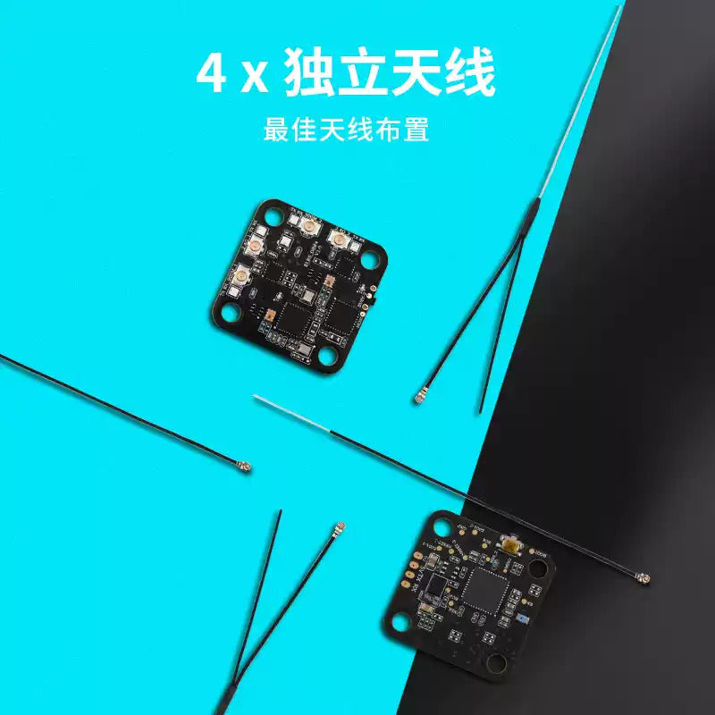 【RadioMaster】DBR4 雙頻雙路 Gemini ExpressLRS 接收機