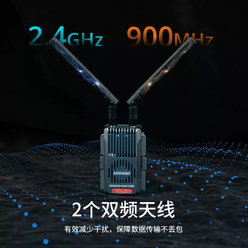 【RadioMaster】Nomad Gemini Xrossband ELRS 雙1瓦高頻頭 適用MICRO&NANO接口
