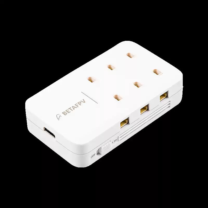 【BETAFPV百達】6 Ports 1S Battery Charger & Adapter｜6口充電器+充電頭