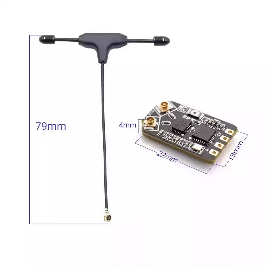 【RadioMaster】RP3 V2接收機ELRS 2.4G接收器航模穿越機雙天線接收